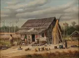 William Aiken Walker, A Sharecropper’s Family and Cabin