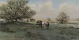 Frank F. English, The Journey to Town, Watercolor on paper