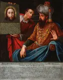 The Legend of King Abgar of Edessa and the Holy Visage by Italian School, Oil on canvas, offered Nov 2018