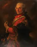 Jean-Étienne Liotard, Portrait of Maurice de Saxe–Marshal General de France, Oil on wood