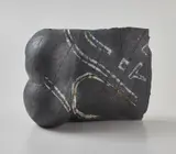 Gordon Baldwin, "Developed Bottle", 1985, Earthenware, painted slip