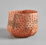 Lawson Oyekan, "Passage Pot (Afi Ika Afi Eke) Saworo", 1993, Earthenware, manganese slip