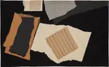 Unique "Night Mountain" tapestry by Louise Nevelson, 1977, Wool, metallic thread, sold Jun 2019