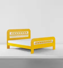 Eero Aarnio, "Abakus" bed, model no. 33030, circa 1970, Painted birch