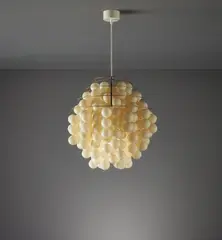 Verner Panton, "Ball" ceiling light, model no. Typ H, circa 1970, Steel, acrylic