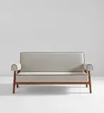 Le Corbusier and Pierre Jeanneret, Sofa, model no. LC/PJ-SI-42-B, designed for the High Court and Assembly, Chandigarh