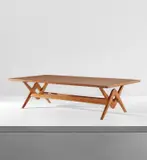 Le Corbusier and Pierre Jeanneret, “Committee” table, model no. LC/PJ-TAT-14-B, designed for the Assembly, Chandigarh