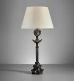 Alberto Giacometti, "Tête de femme" table lamp