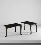 T. H. Robsjohn-Gibbings, Pair of “Trapeza” tables