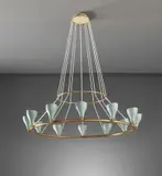 Gino Sarfatti, Rare ceiling light, model no. 2041