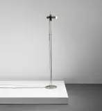 Angelo Ostuni and Roberto Forti, Adjustable floor lamp, model no. 399, circa 1960, Brass, painted metal, Perspex