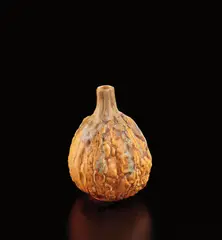 Gilbert Méténier, Gourd-form vase, circa 1900, Glazed stoneware