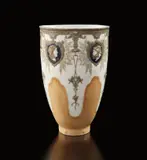 Taxile Doat, "Profils d'Amazones" vase