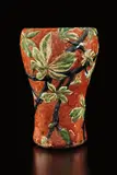 "Horse Chestnut" vase by Tiffany Studios, circa 1901, Glazed earthenware, sold Dec 2019