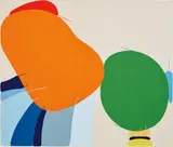 Monique Prieto, Orange You Glad, 1995, acrylic on canvas