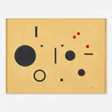 Loló Soldevilla, Untitled, c. 1950s, mixed media on canvas mounted to panel in artist's frame
