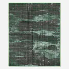 Michiel Ceulers, Die wouetrheid het geen temperature/die wahrheit hat keine temperature, 2013, oil and spray paint on canvas in artist's frame