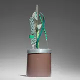 Jason Meadows, Untitled, c. 2015, found and painted metal