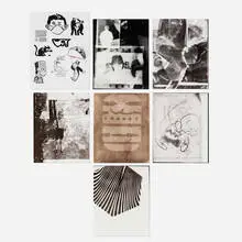 Jason Meadows, Wacky Pack, 2020, gelatin silver print, inkjet print on sticker sheet