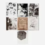 Jason Meadows, Wacky Pack, 2020, gelatin silver print, inkjet print on sticker sheet