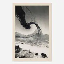 Pol Bury, Golden Gate Bridge, 1970, vintage gelatin silver print collage