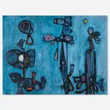 James Jarvaise, Untitled, 1955, oil on canvas