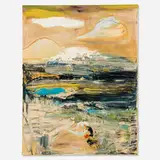 Benoît Maire, Cloud Painting, 2014, oil on canvas