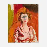 Renato Guttuso, Portrait of Mrs. Littlefield, 1964, oil on canvas