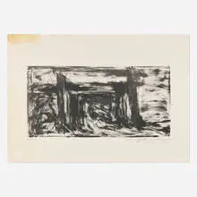 Robert Wilson, Medea Act III, 1984, lithograph on Arches