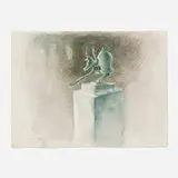 Saint Clair Cemin, Faust, 1987, watercolor and graphite on paper