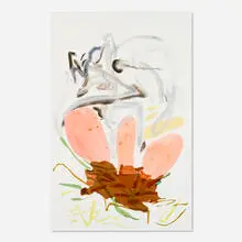 Monique van Genderen, Untitled, 2007, enamel on panel
