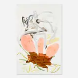 Monique van Genderen, Untitled, 2007, enamel on panel