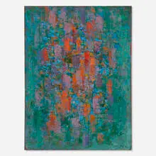 George Constant, Field Garden, 1962-63, oil on canvas