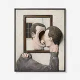 Dan Herschlein, Whose House Do We Live In?, 2019, wood, plaster, pigmented joint compound, milk paint, wax and graphite