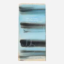 Have You Heard the Birds Bosom Ablaze with a Jewel; The Poetics of the Form of Space, Life and the Infinite (with original watercolor) by I. Rice Pereira, sold Aug 2026