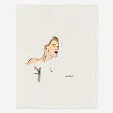 Marcel Dzama, Untitled, watercolor and ink on paper