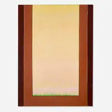Louis Bunce, Untitled, 1972-74, oil on canvas