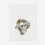 Wardell Milan, Portrait, Tammy (from A Series of Inspiring Women), 2017, charcoal, graphite, oil, gesso and pastel on paper