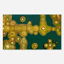 Klari Reis, Serax, 2008, epoxy polymer and pigment on aluminum