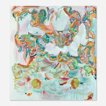 Paul Waddell, The Sympathetic and Parasympathetic System, This Area Remains Unclear 1, 2012, acrylic on canvas