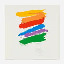 Corita Kent, promise, 1978, screenprint in colors