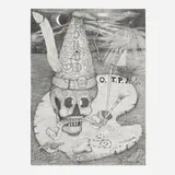 William T. Wiley, Spooky on the Line, 1979, lithograph