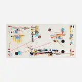 Sam Middleton, Overtones, 1995, screenprint in colors