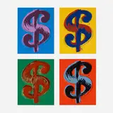 Sunday B. Morning, $$$$ Dollar $$$$, 2013, screenprint in colors on museum board