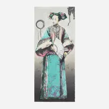 Hung Liu, The Last Dynasty: Countess, 2009, lithograph in colors