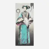 Hung Liu, The Last Dynasty: Countess, 2009, lithograph in colors