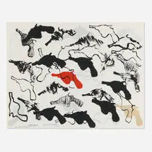Arman, Boom-Boom (from the New York International portfolio), 1966, screenprint in colors