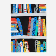 Tom Slaughter, Books On Shelf, 1991, screenprint in colors