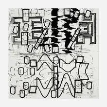 Barry Le Va, Untitled (from the 4 x 4 x 4 portfolio), 1990, screenprint