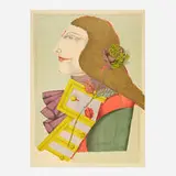 Richard Lindner, Der Rosenkavalier (from the Metropolitan Opera portfolio), 1977, lithograph in colors